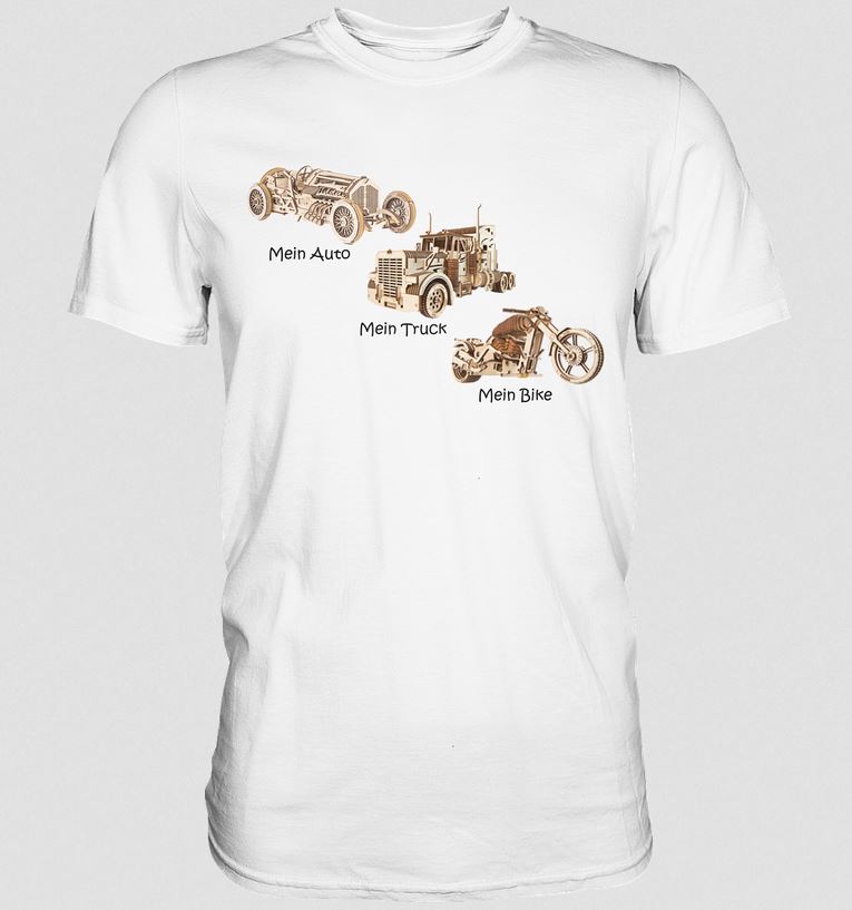Holzmodelle.at Merchandise und Fun-Shirts