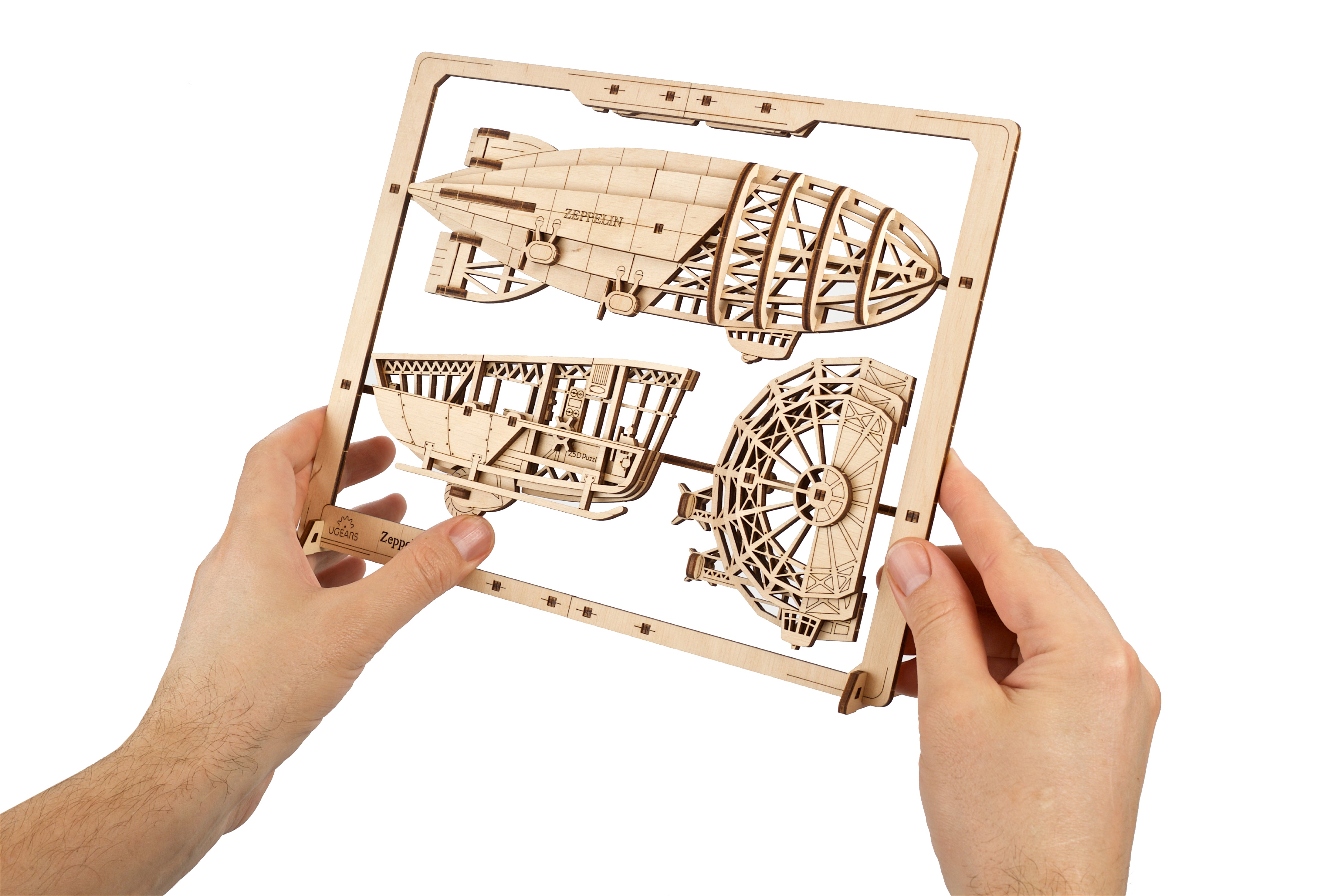 Luftschiff/Zeppelin  - 2,5D Wandbild