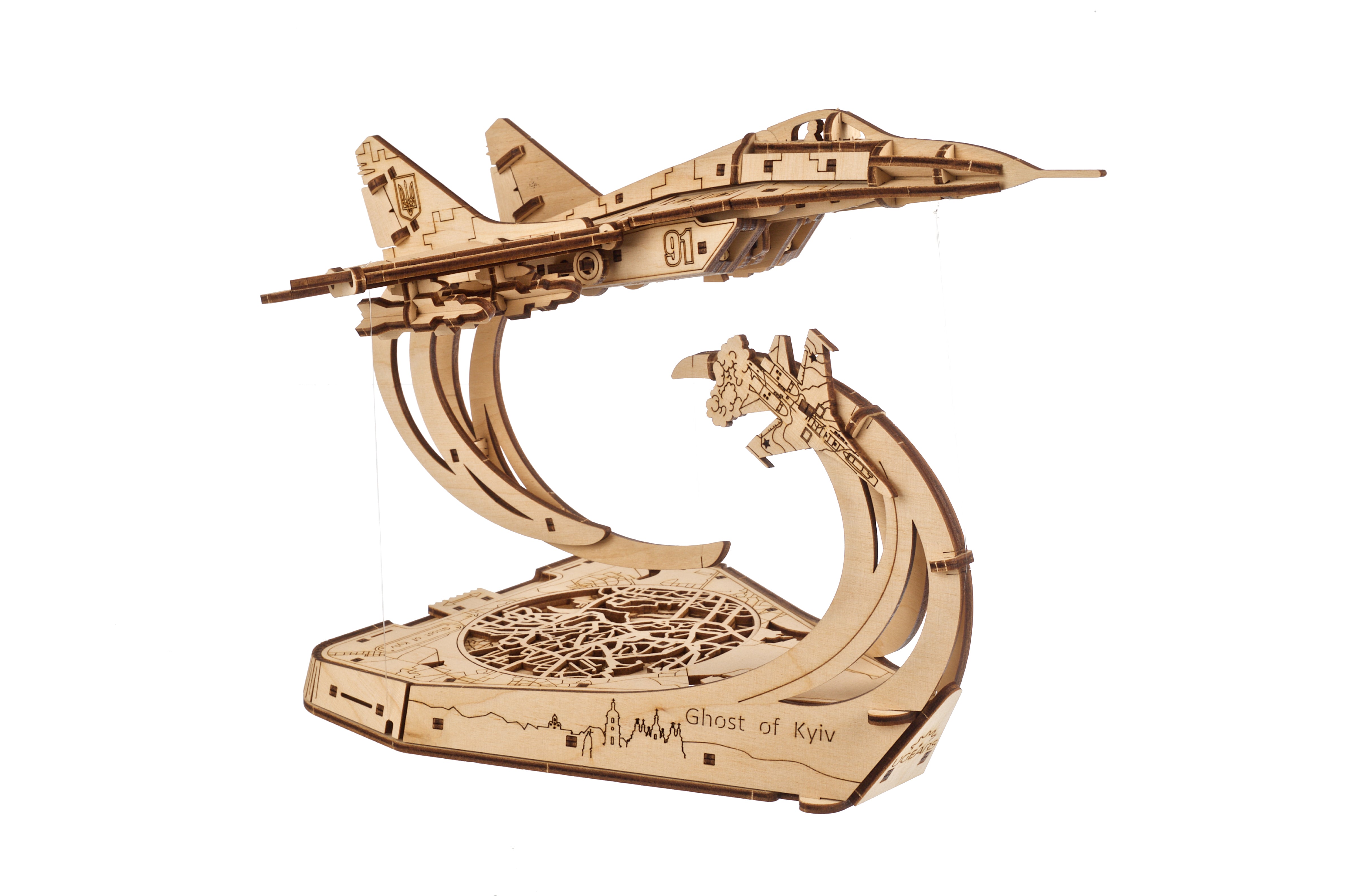 MIG 29 Flugzeug - Ghost of Kiew (Kyiv)