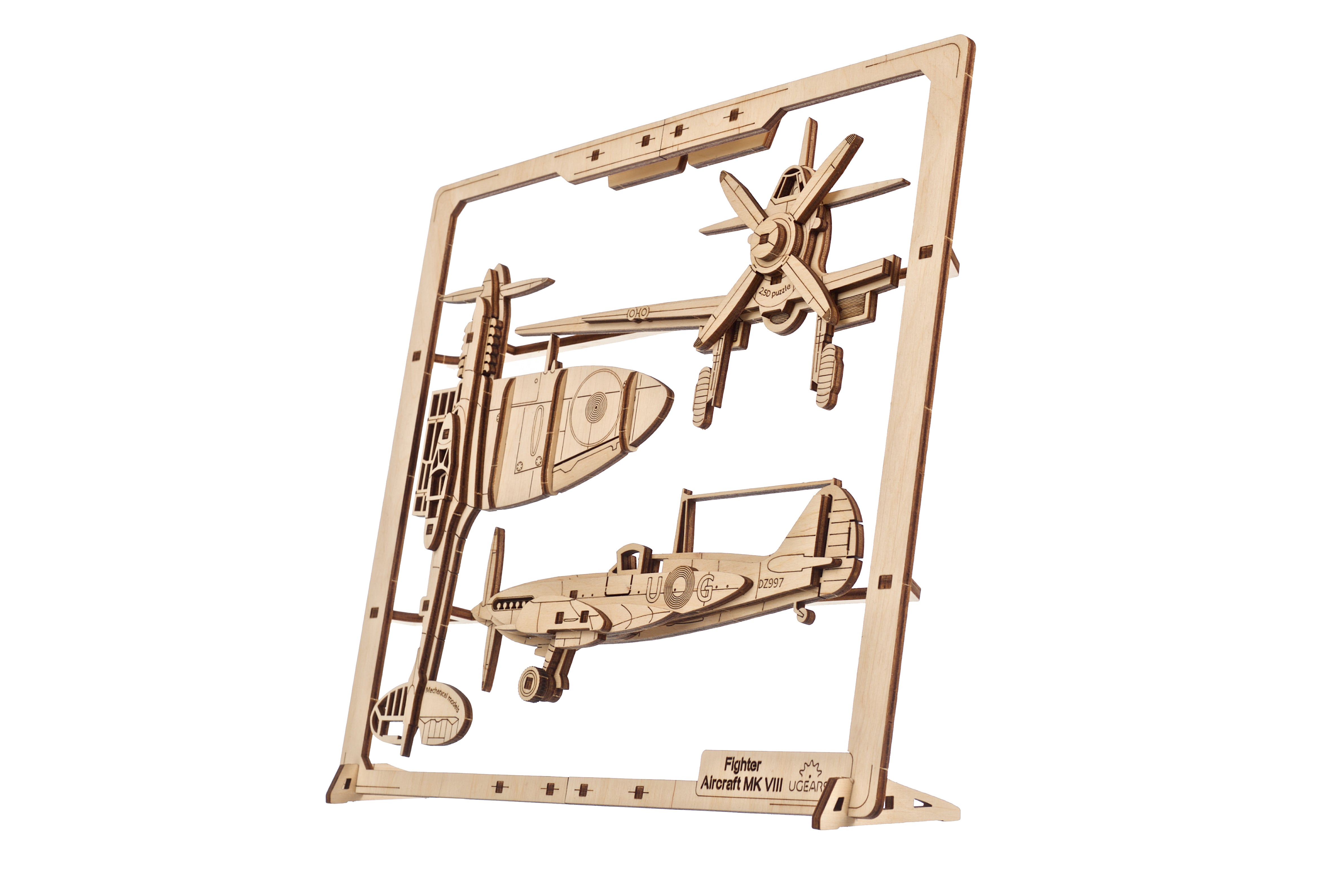 Jagdflugzeug MK VIII - 2,5D Wandbild