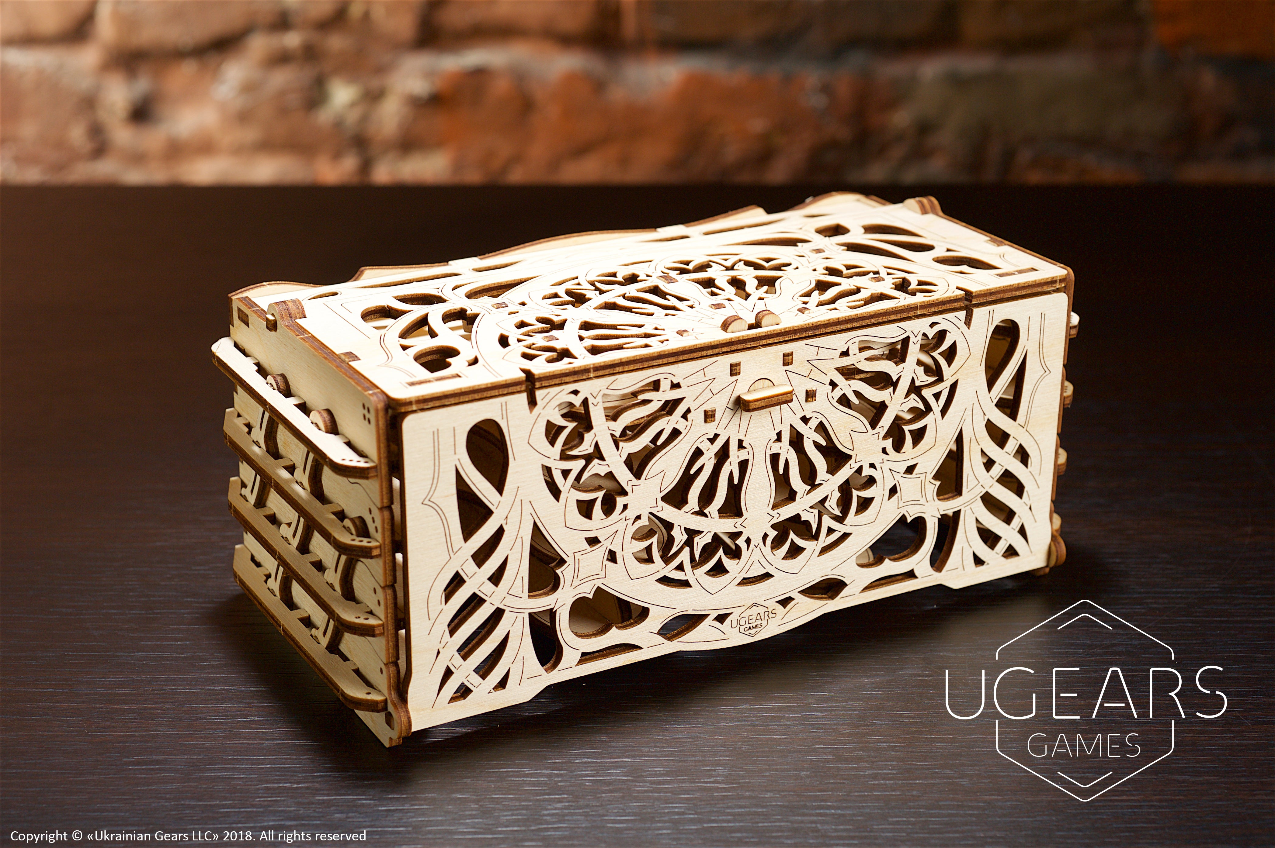 UGears Games: Kartenkiste - Card Holder