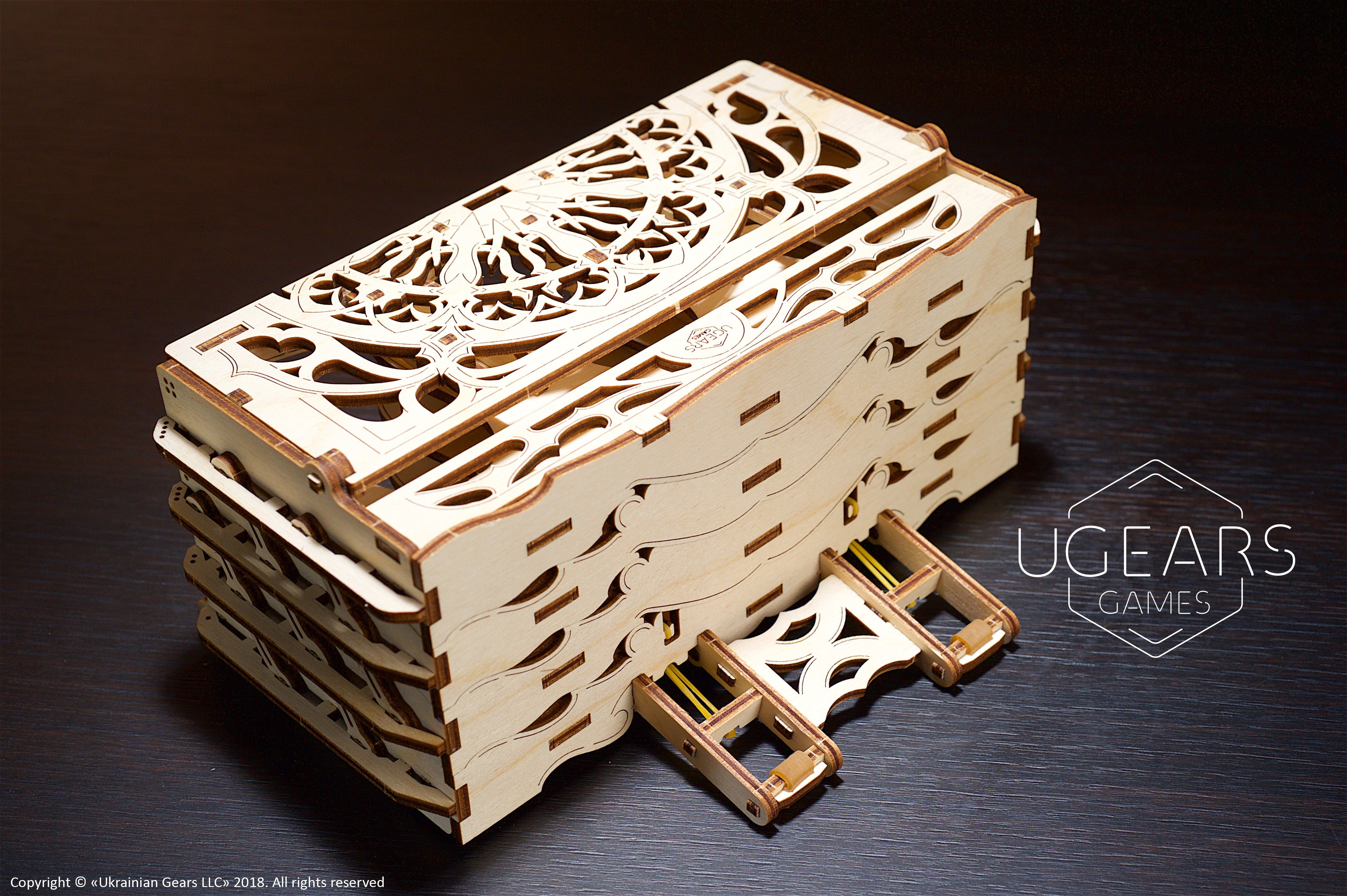 UGears Games: Kartenkiste - Card Holder