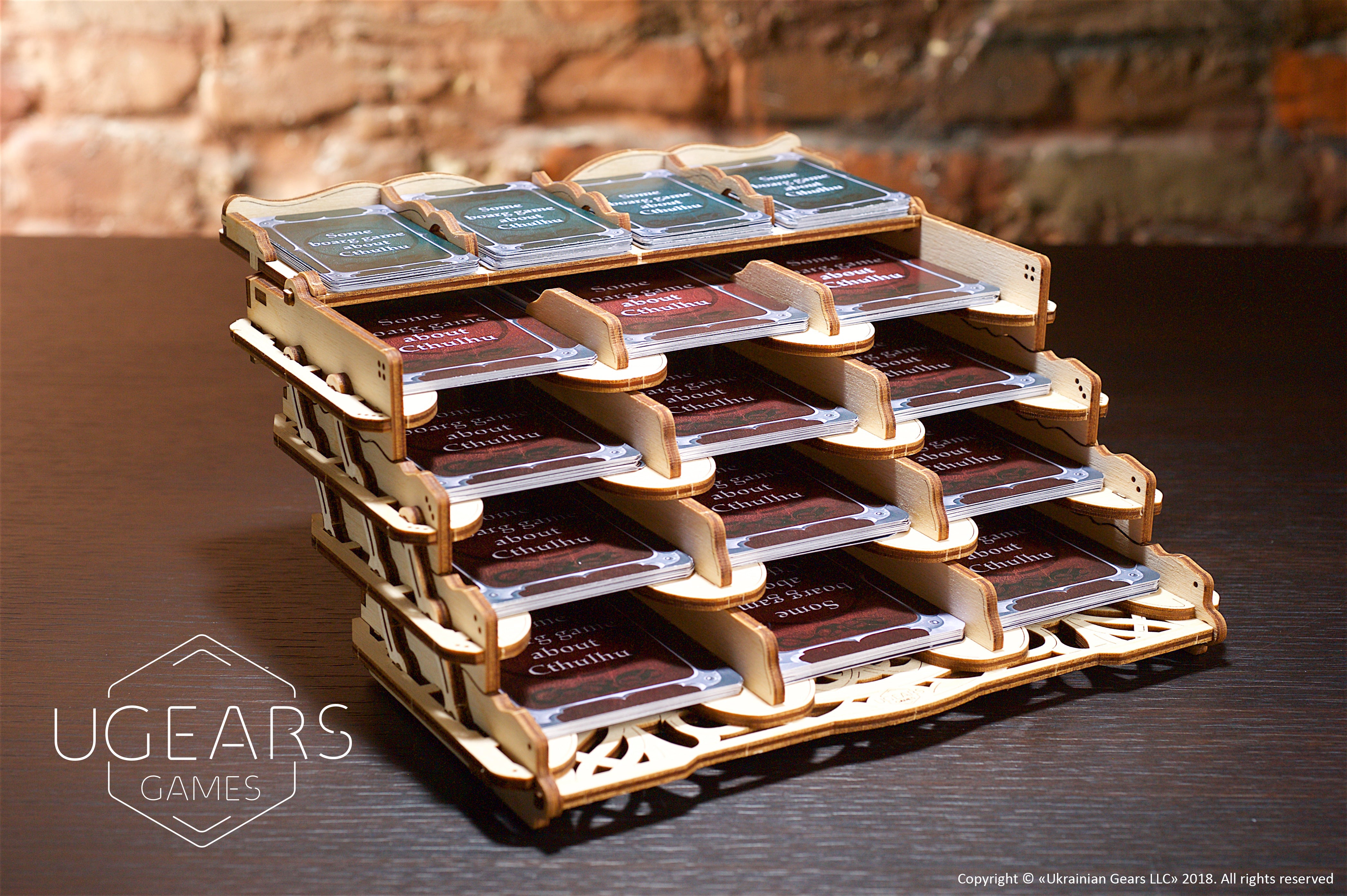 UGears Games: Kartenkiste - Card Holder