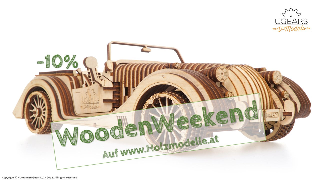 WOODEN WEEKEND auf Holzmodelle.at