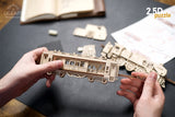 Dampflokomotive  - 2,5D Wandbild