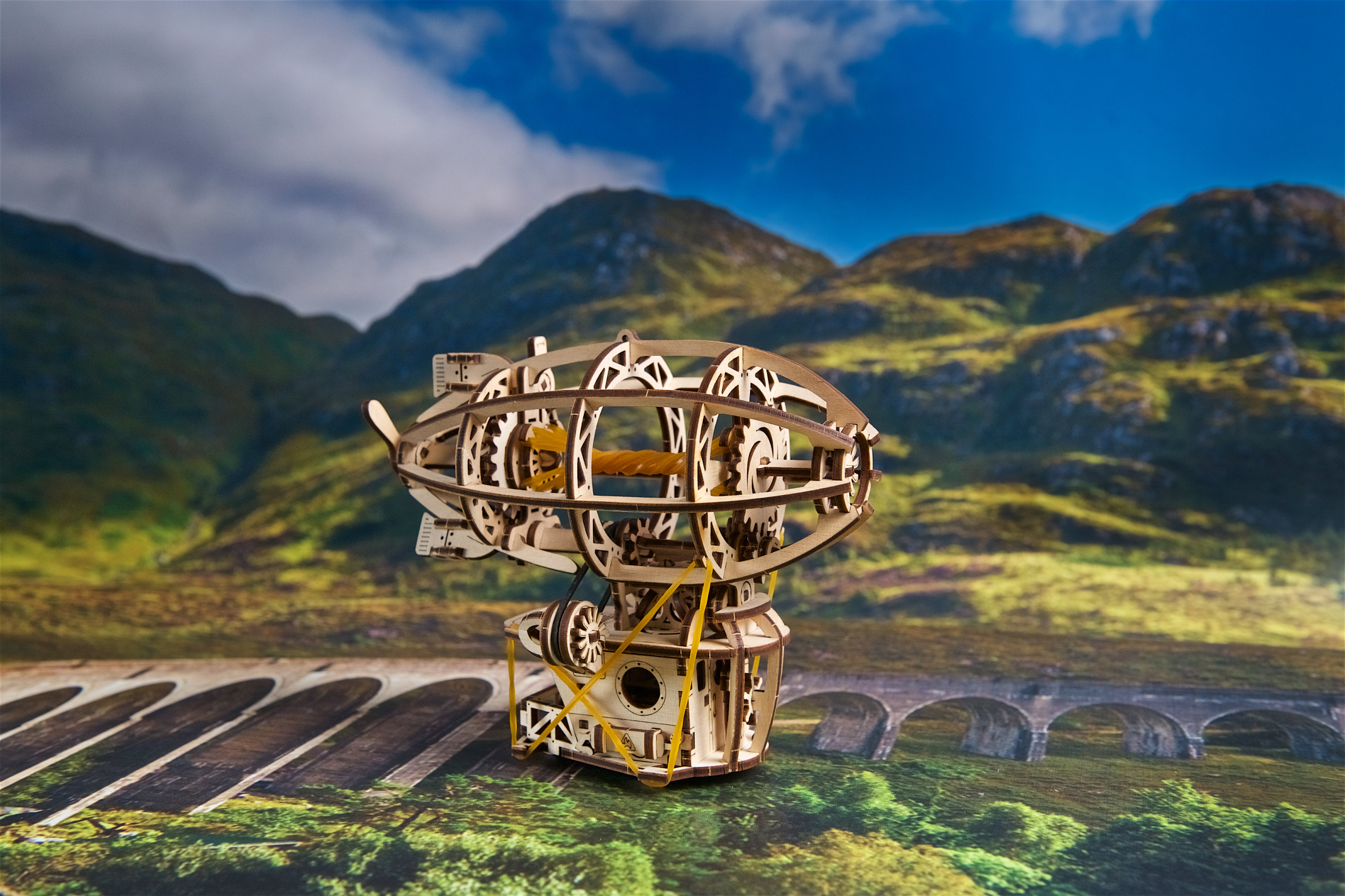 Minimodell - Steampunk Luftschiff- SMART Serie