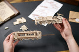 Dampflokomotive  - 2,5D Wandbild