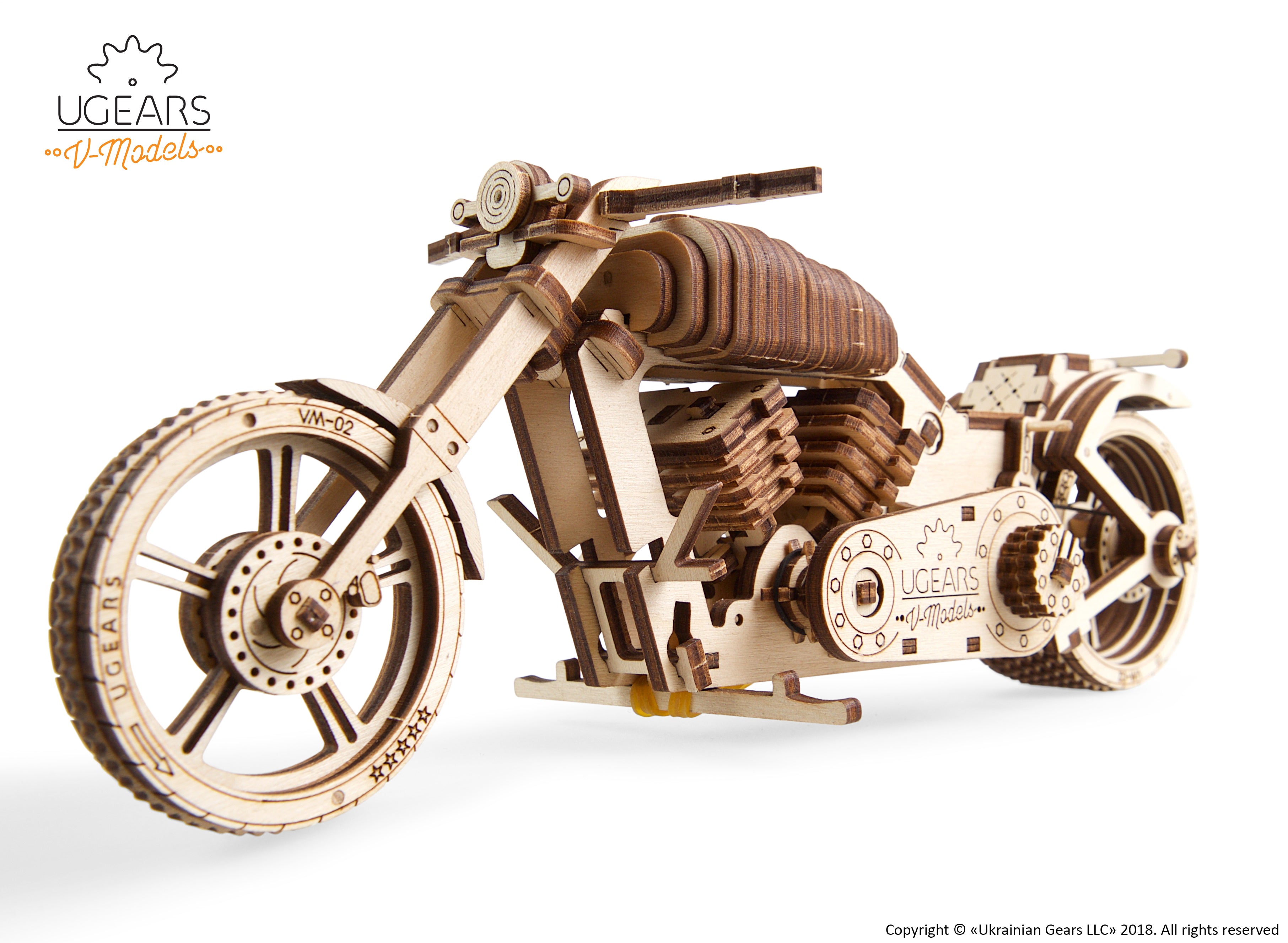 VM 02 - Motorrad - Chopper Bike