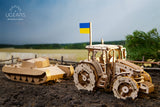 Moderner Traktor