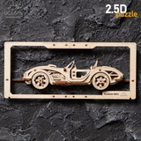 Roadster MK3 - 2,5D Wandbild