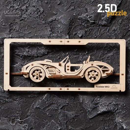 Roadster MK3 - 2,5D Wandbild