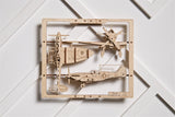 Jagdflugzeug MK VIII  - 2,5D Wandbild