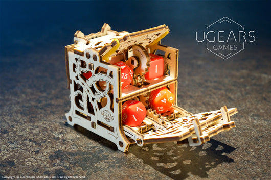 UGears Games: Würfelbox - Dice Keeper