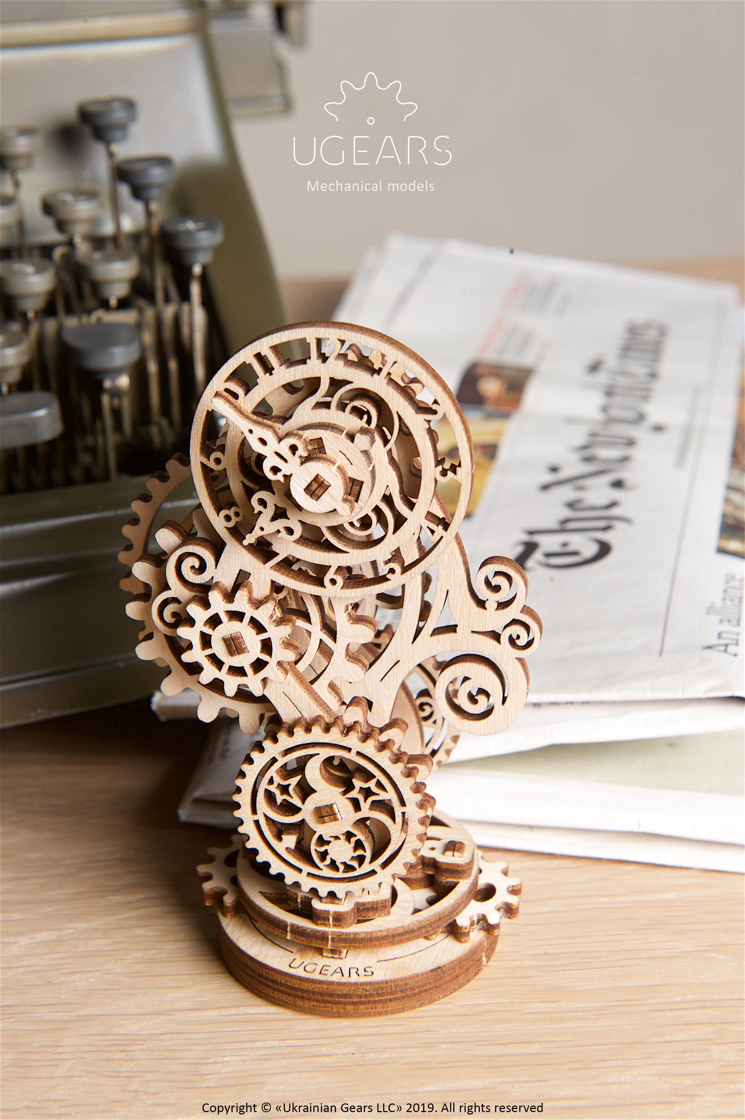 Uhr im Steampunk Design