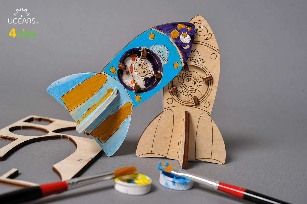 Rakete Kinderbausatz