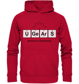 UGears Elements (White and colours) - Basic Unisex Hoodie