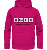 UGears Elements (White and colours) - Basic Unisex Hoodie