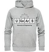 UGears Elements (White and colours) - Basic Unisex Hoodie