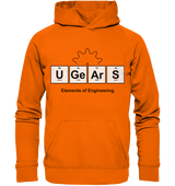 UGears Elements (White and colours) - Basic Unisex Hoodie
