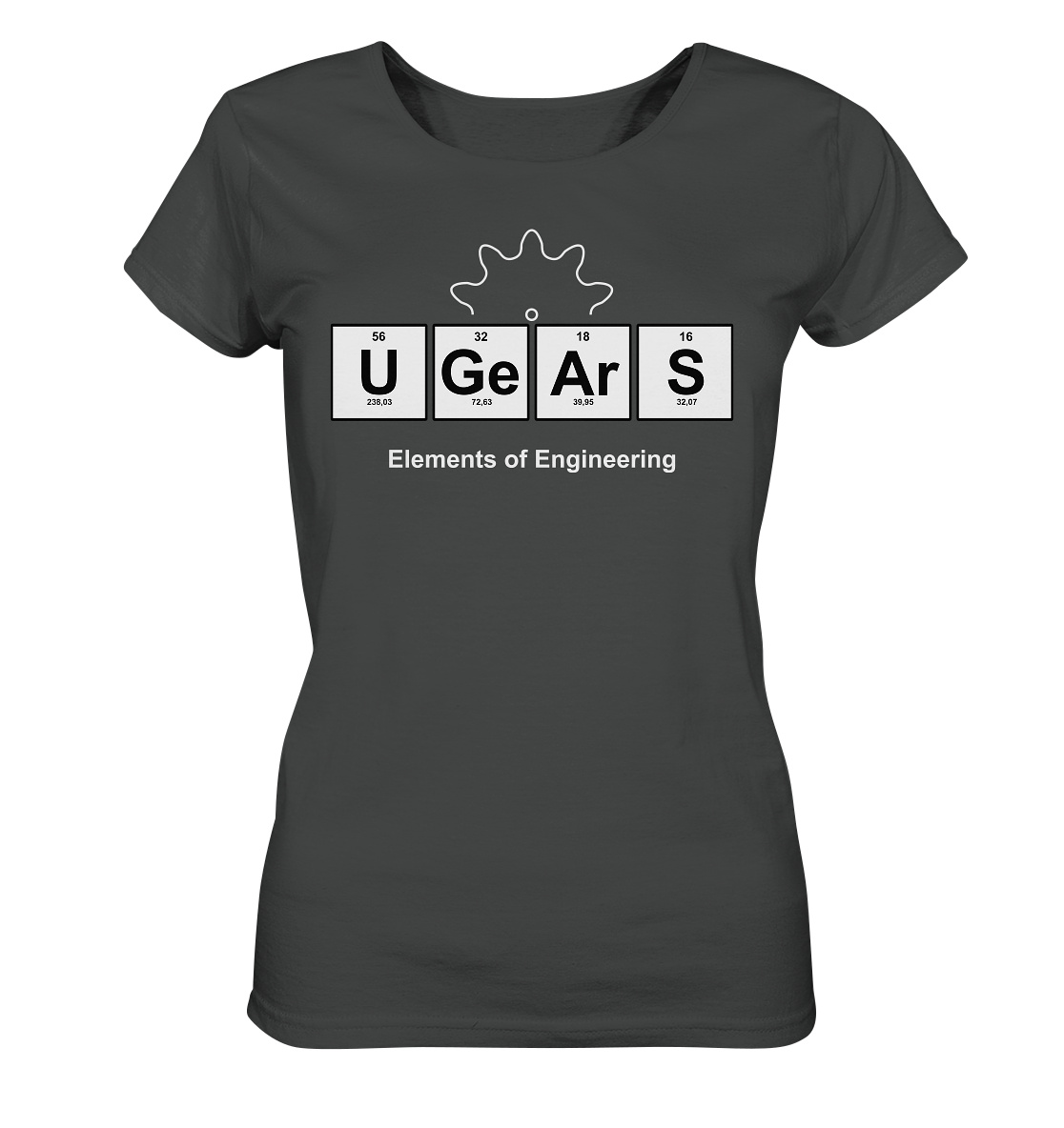 UGears Elements (Dark colours) - Ladies Organic Shirt