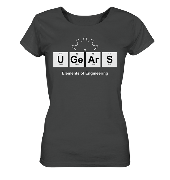 UGears Elements (Dark colours) - Ladies Organic Shirt