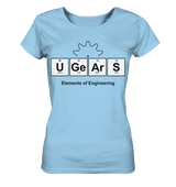 UGears Elements (White and colours) - Ladies Organic Shirt
