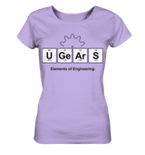 UGears Elements (White and colours) - Ladies Organic Shirt