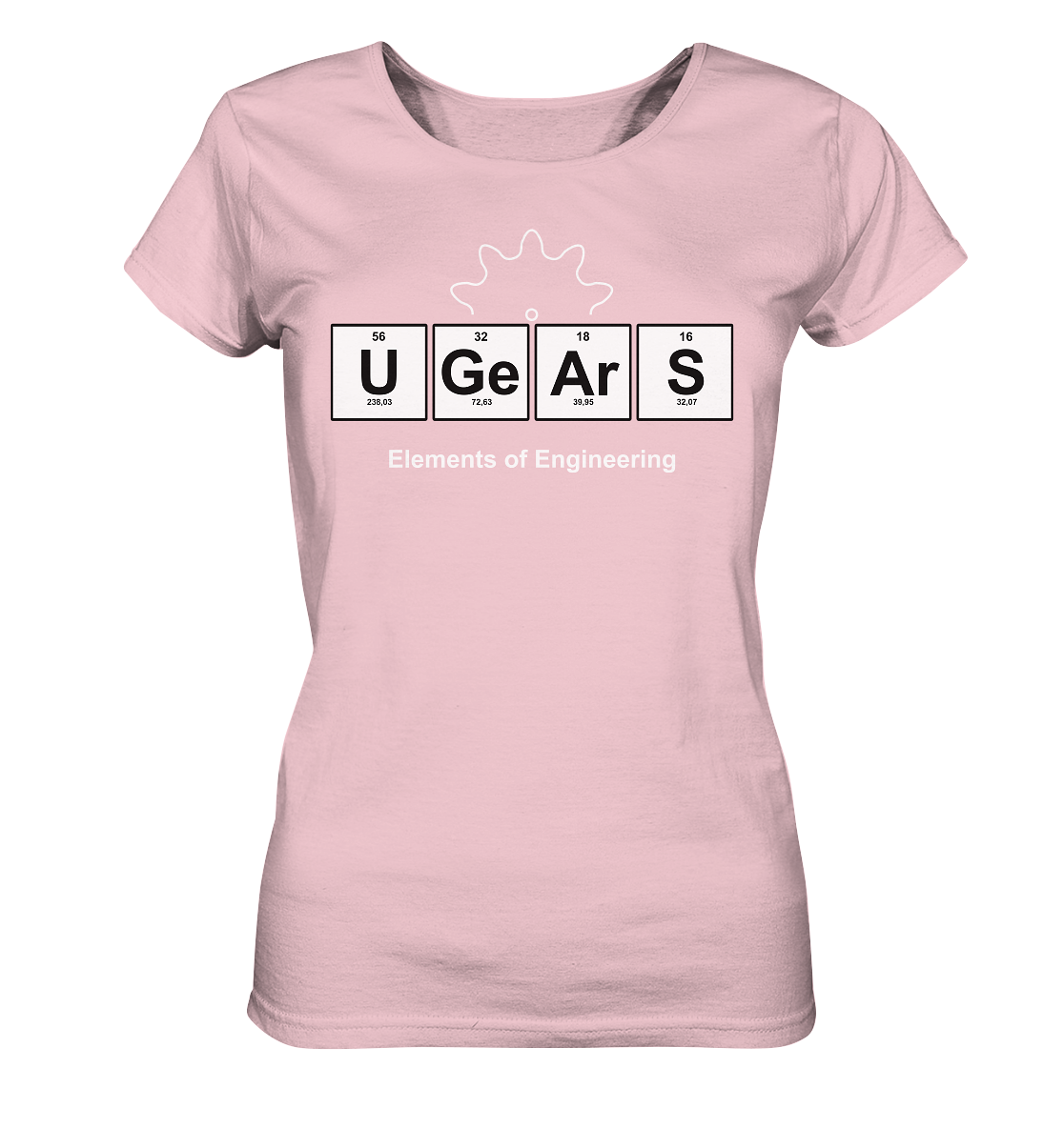 UGears Elements (Dark colours) - Ladies Organic Shirt