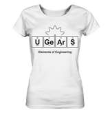 UGears Elements (White and colours) - Ladies Organic Shirt