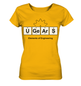UGears Elements (White and colours) - Ladies Organic Shirt