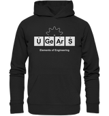 UGears Elements (Dark colours) - Organic Hoodie