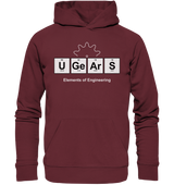 UGears Elements (Dark colours) - Organic Hoodie